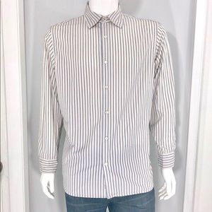 Banana Republic Men’s Striped Button Down Shirt. Make an offer!